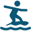 icono de surf